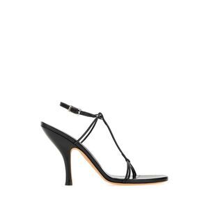 Jude Women Black Leather Mixer Sandals